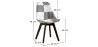 Silla de Comedor - Tapizada en Patchwork Blanco y Negro - Nueva Edición - Sam image 7
