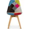 Silla de Comedor Tapizada en Patchwork  - Simona image 7