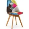 Silla de Comedor Tapizada en Patchwork  - Simona image 7