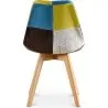 Silla de Comedor Tapizada en Patchwork  - Simona image 7
