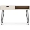 Escritorio de Madera con cajón - Diseño Escandinavo - Andor image 7