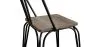 Silla de Comedor - Diseño Industrial - Madera y Metal - Lillor image 7