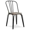 Silla de Comedor - Diseño Industrial - Madera y Metal - Lillor image 7