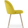 Silla de Comedor - Tapizada en Terciopelo - Estilo Escandinavo - Evelyne image 7