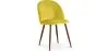Silla de Comedor - Tapizada en Tercipelo - Diseño Escandinavo - Evelyne image 7