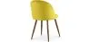 Silla de Comedor - Tapizada en Tercipelo - Diseño Escandinavo - Evelyne image 7