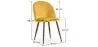 Silla de Comedor - Tapizada en Tercipelo - Diseño Escandinavo - Evelyne image 7