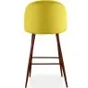 Taburete Tapizado en Terciopelo - Diseño Escandinavo - Evelyne image 7
