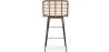 Taburete de Bar de Mimbre - Diseño Boho Bali -65cm - Catori image 7