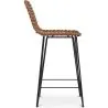 Taburete de Bar de Mimbre - Diseño Boho Bali -65cm - Catori image 7