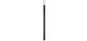Lámpara de Techo Tubo LED - Lámpara Colgante en Negro - 60cm - Lilu image 7