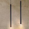 Lámpara de Techo Tubo LED - Lámpara Colgante en Negro - 60cm - Bruna image 7