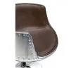 Silla de Salón - Silla de Diseño - Polipiel y Metal - Cognac image 7