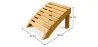 Reposapiés de Madera para Silla de Jardín   - Alana image 7