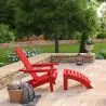 Reposapiés de Madera para Silla de Jardín   - Alana image 7