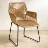 Silla de Comedor de Ratán - Silla de Jardín Diseño Boho Bali - Tale image 7