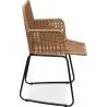 Silla de Comedor de Ratán - Silla de Jardín Diseño Boho Bali - Tale image 7