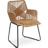 Silla de Comedor de Ratán - Silla de Jardín Diseño Boho Bali - Tale image 7