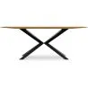 Mesa de Comedor Rectangular - Industrial Madera y Metal - Danr  image 7