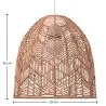 Lámpara de Techo de Ratán - Lámpara Colgante Diseño Boho Bali - Bu image 7