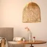 Lámpara de Techo de Ratán - Lámpara Colgante Diseño Boho Bali - Bu image 7