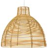 Lámpara de Techo de Ratán - Lámpara Colgante Diseño Boho Bali - Can image 7