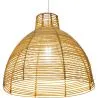 Lámpara de Techo de Ratán - Lámpara Colgante Diseño Boho Bali - Can image 7