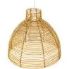Lámpara de Techo de Ratán - Lámpara Colgante Diseño Boho Bali - Can image 7