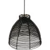 Lámpara de Techo de Ratán Negro - Lámpara Colgante Diseño Boho Bali - Gian image 7