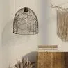 Lámpara de Techo Ratán Negro - Lámpara Colgante Diseño Boho Bali - Le image 7