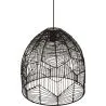 Lámpara de Techo Ratán Negro - Lámpara Colgante Diseño Boho Bali - Le image 7
