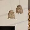 Lámpara de Techo de Ratán - Lámpara Colgante Diseño Boho Bali - Linei image 7