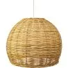 Lámpara de Techo de Ratán -Lámpara Colgante Diseño Boho Bali - Paon image 7