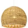 Lámpara de Techo de Ratán -Lámpara Colgante Diseño Boho Bali - Paon image 7
