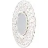 Espejo de Pared - Diseño Redondo Boho Bali Blanco (60 cm) - Lenai image 7