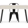 Escritorio de Madera - Diseño Escandinavo - Beckett + Silla de Comedor - Stylix image 7