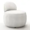 Sillón de Diseño - Tapizado en Tela Bouclé - Melanie image 7