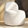 Sillón de Diseño - Tapizado en Tela Bouclé - Melanie image 7