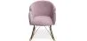 Sillón Mecedora con reposabrazos - Tapizado en Terciopelo - Freia image 7