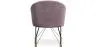 Sillón Mecedora con reposabrazos - Tapizado en Terciopelo - Freia image 7