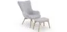 Sillón con Reposapiés - Tapizado en Lino - Huda image 7