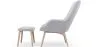 Sillón con Reposapiés - Tapizado en Lino - Huda image 7
