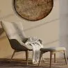 Sillón con Reposapiés - Tapizado en Lino - Huda image 7
