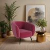 Sillón con Reposabrazos - Tapizado en Terciopelo - Nuba image 7