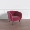 Sillón con Reposabrazos - Tapizado en Terciopelo - Nuba image 7