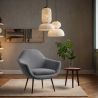 Sillón con Reposabrazos - Tapizado en Terciopelo - Eila image 7