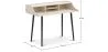 Pack Escritorio de Madera - Diseño Escandinavo -Torkel + Silla de Comedor - Diseño Escandinavo - Denisse  image 7