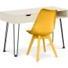 Pack Escritorio de Madera - Diseño Escandinavo - Andor + Silla de Comedor - Diseño Escandinavo - Denisse  image 7