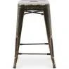 Taburete de Bar -  Diseño Industrial - 60cm - New Edition - Stylix image 7
