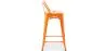 Taburete de Bar con Respaldo - Diseño Industrial - 60cm - New Edition - Stylix  image 7